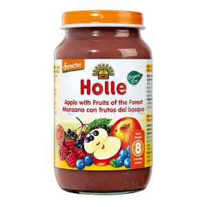 Holle Organic Apple with Fruits of the Forest Baby Food